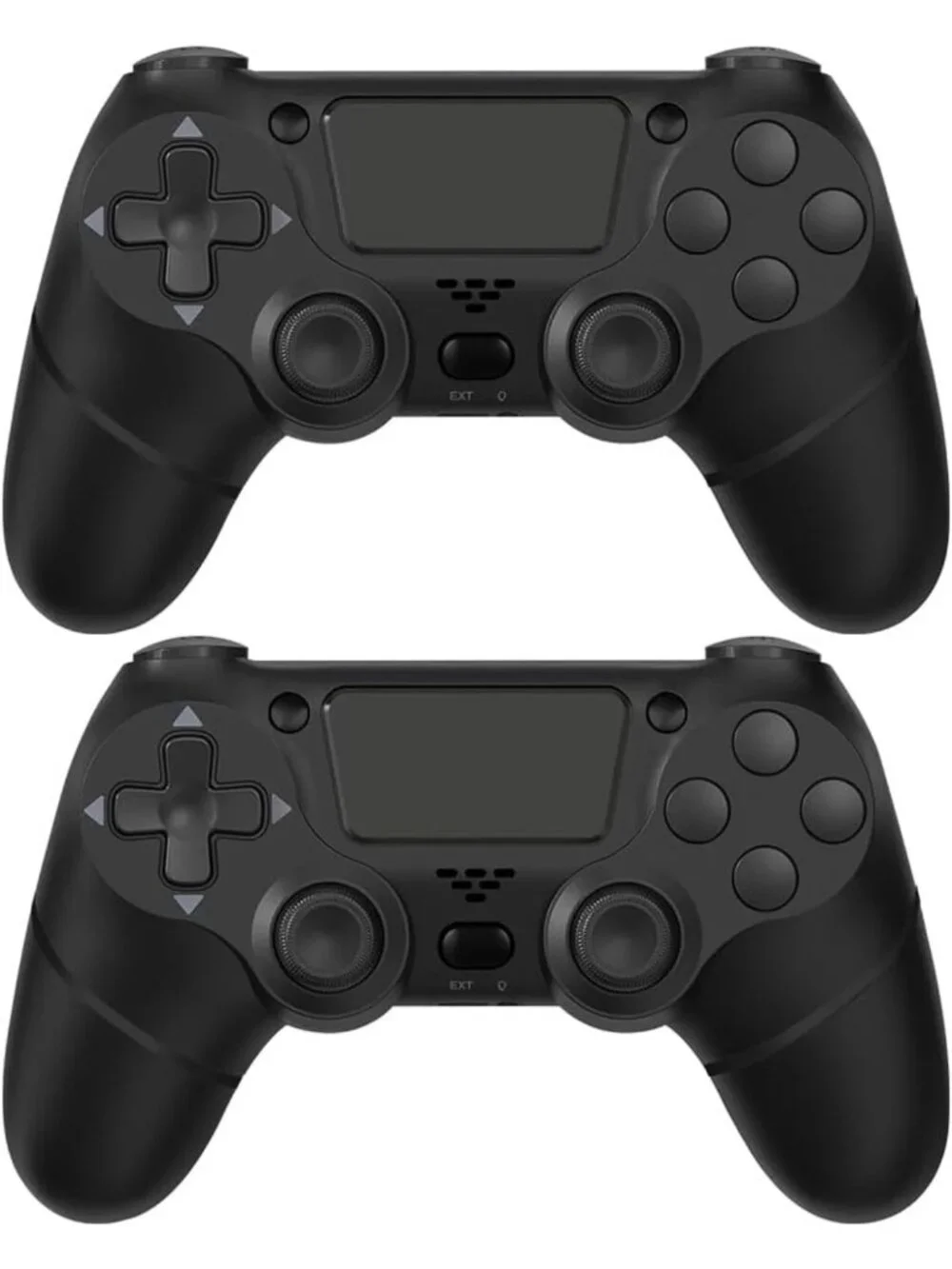 Wireless Game Controller 2-Pack for PS4, Steam, Android, iOS - USB-C Charging